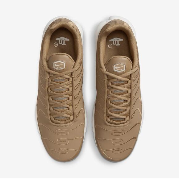 Nike Air Max Plus TN Tuned Flax Sail Wheat Gum FZ8815-200 Size 9.5 Men's - Picture 4 of 6